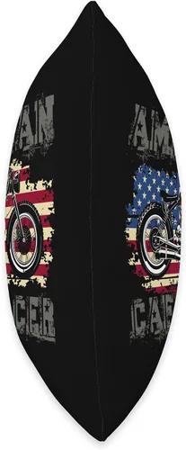 Miniatura 2 de American Cafe Racer Motorcycle Apparel and Merch American Cafe Racer Biker Men Women Adult Teens Boys Girls Throw Pillow, 16x16, Multicolor
