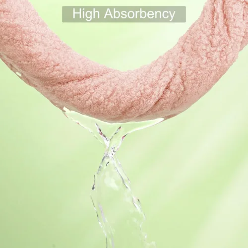 Miniatura 3 de PiccoCasa Toallas de mano rosas de lujo, toallas de mano de baño, suaves y absorbentes, 14 x 30 pulgadas, 100% algodón de 600 GSM, toallas