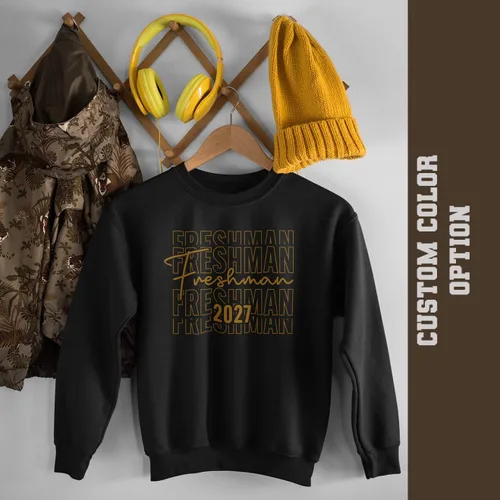 Miniatura 4 de Freshman Class of 2027 Shirts for College and High School Students - 9th Grade Back to School Wear