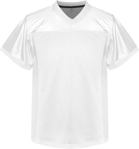 Miniatura 25 de Camiseta de fútbol americano para jóvenes, camiseta deportiva en blanco para niños
