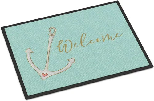 Miniatura 13 de Caroline's Treasures BB8537MAT - Felpudo de delfín bajo el agua de 18 x 27 pulgadas, tapete para puerta delantera interior y exterior, para entrada