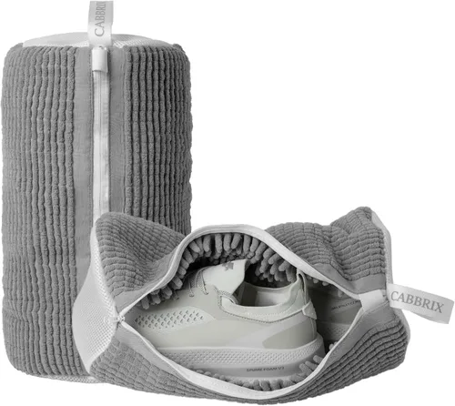 Miniatura 9 de Cabbrix zapato era bolsa, Blanco, M, Bolsa de lavandería
