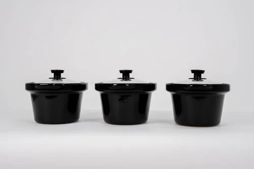 Miniatura 6 de CULINARY CHEF, triple olla de cocción lenta, servidor de buffet de 2.5 cuartos x 3 ollas, calentador de alimentos - Acero inoxidable