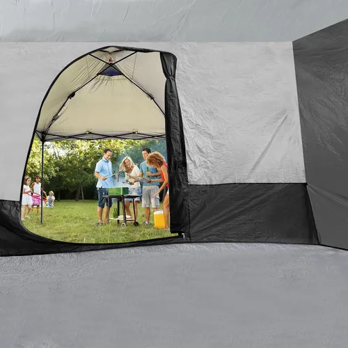 Miniatura 7 de KAMPKEEPER Side Tent,1/2 Person Camping Tents for 10' x 10' Pop Up Canopy, Easy Set Up Gazebo,Compatible with 10' Wide Canopies for Camping & Storage