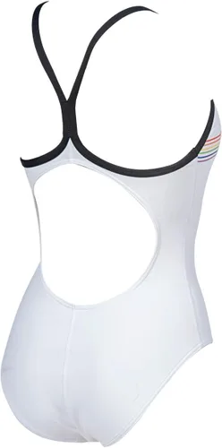 Miniatura 4 de Arena Traje de baño de una pieza MaxLife Standard Country Flags Light Drop Back para mujer