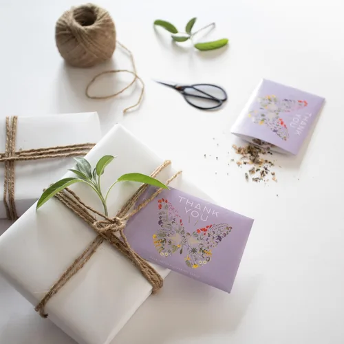 Miniatura 8 de Bentley Seed Co. Paquete de agradecimiento – Mezcla de polinizador de mariposas – 25 paquetes de semillas – Regalo de agradecimiento ecológico