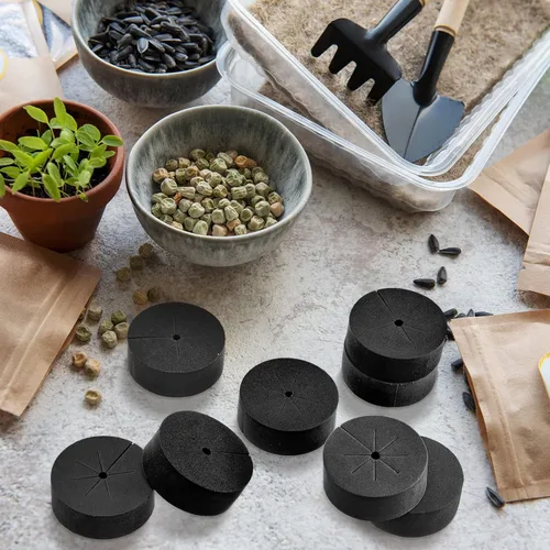 Miniatura 5 de Lallisa 240 collares de clon de 2 pulgadas, insertos de espuma para máquinas de clonación hidropónicas, se adaptan a macetas de red de 2 pulgadas