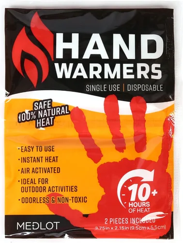 Miniatura 2 de Calentadores de manos calientes, 20/40 pares, calentador de bolsillo desechable para mantener tus manos calientes y calientes, hasta 10 horas