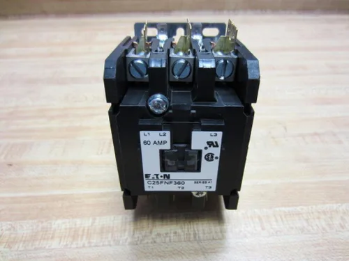 Miniatura 4 de Cutler Hammer C25FNF360 Eaton Contactor 60A C25FNF360B