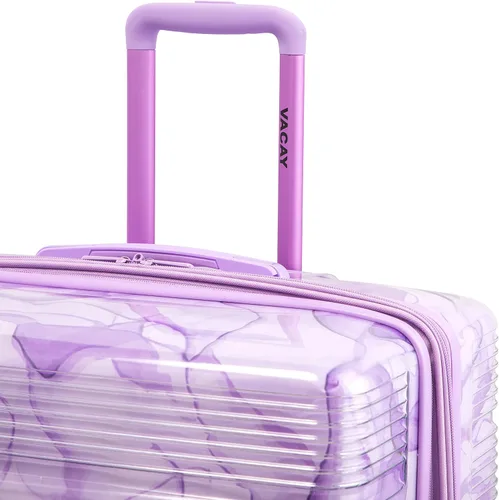 Miniatura 7 de Vacay Spotlight Clear Collections - Equipaje de rueda giratoria extensible y duro juego de 2 piezas 2028 campos de lavanda 2-Piece Set 2028