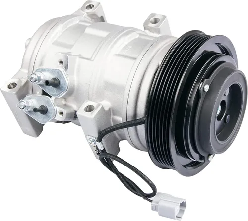 Miniatura 2 de Compresor de CA con compresor de aire acondicionado de embrague compatible con Honda Odyssey 2005-2007, Pilot 2005-2008, Ridgeline 2006-2008, Acura