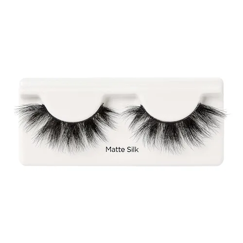 Miniatura 5 de Kiss Lash Couture - Pestañas postizas de imitación de visón negro mate, 0.551 pulgadas, volumen 3D, acabado suave y mate, efecto felpa, fácil