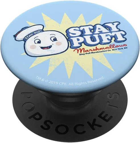 Miniatura 6 de Ghostbusters Póster retro de Stay Puft PopSockets MagSafe PopGrip para iPhone