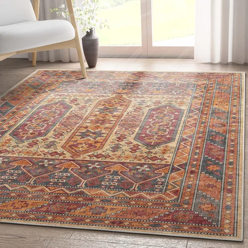 Miniatura 11 de Well Woven Apollo Flatwoven Nicosia - Alfombra de área beige de 5 pies 3 pulgadas x 7 pies 3 pulgadas B. Beige