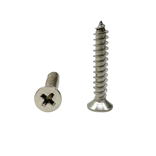 Miniatura 10 de Tornillos de cabeza plana M4x30mm para madera, tornillos autorroscantes Phillips de cabeza avellanada 50 piezas (M4x30mm)
