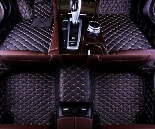 Alfombrillas de cuero para automóviles con protección para todo tipo de clima personalizadas para sedanes, SUV y vehículos deportivos, impermeables