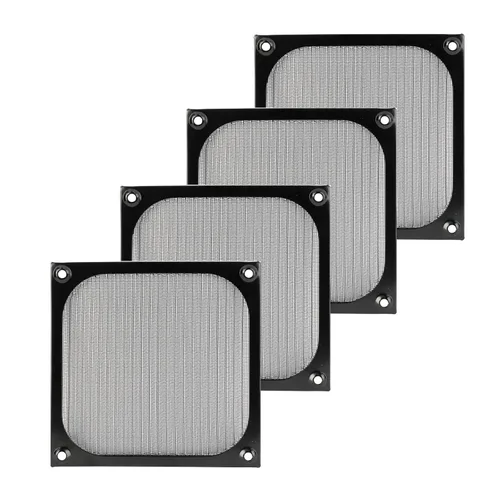 Miniatura 7 de Silverstone Technology SST-FF121B-USA-2Pack - Filtro de ventilador (4.724 in) con rejilla de panal