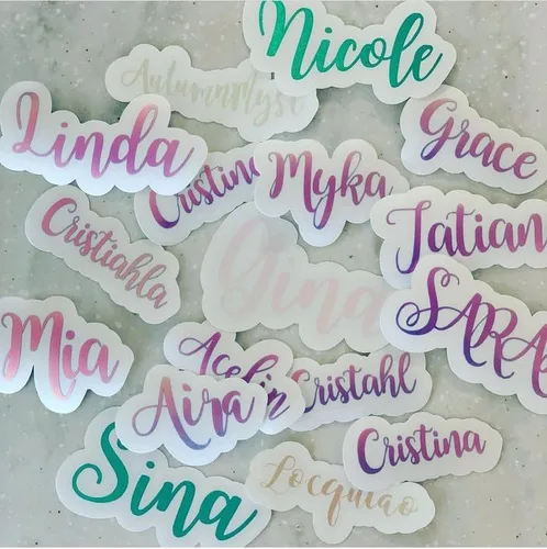 Miniatura 3 de Calcomanías de vinilo personalizadas para automóvil, ventana, taza de Yeti, vaso, botella de agua, negocios, vidrio, haz tu propia calcomanía