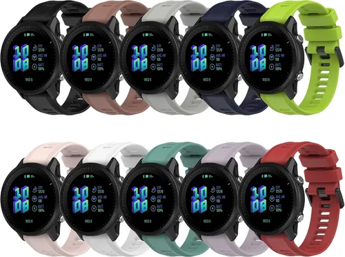 Miniatura 2 de Correa para Garmin Forerunner 955, banda de repuesto de silicona suave para Garmin Forerunner 955 Solar