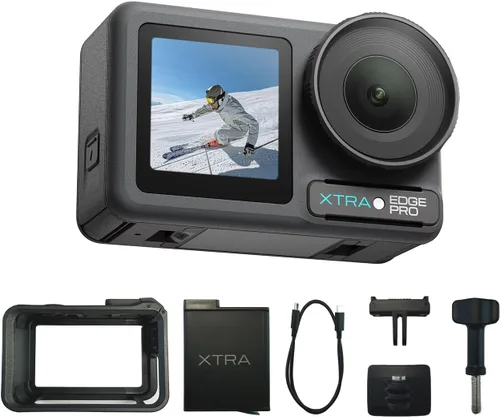 Miniatura 7 de Pro Dual Battery Bundle - 1/1.3" Sensor, 65ft Waterproof, 216-Min Battery, 4K/120fps Night Video, Smart Tracking, 32x Slow Motion for Outdoor Sports
