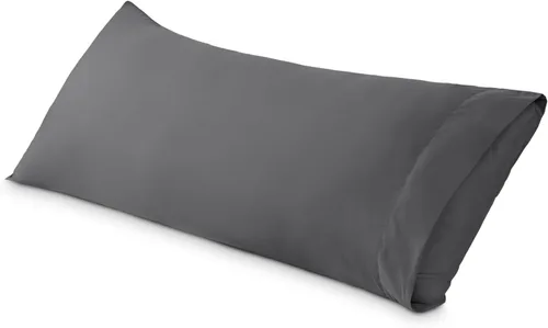 Miniatura 93 de Bare Home Juego de 2 fundas de almohada de microfibra de tamaño estándar, fundas de almohada refrescantes, doble cepillado, fácil cuidado, cierre