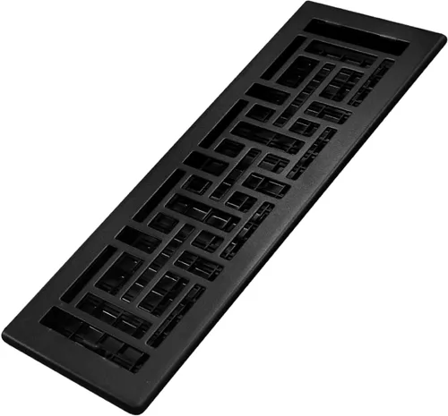Miniatura 26 de Decor Grates Registro de suelo oriental AJH412-RB, 4 x 12 pulgadas, acabado de bronce frotado bronce (Rubbed Bronze Finish)