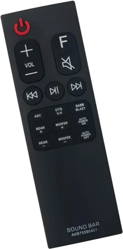 Miniatura 3 de AKB75595401 Barra de sonido de reemplazo de control remoto aplicable para LG Soundbar SK5R SK5Y SKM5Y SPK5B-W AKB75515305 AKB75595402