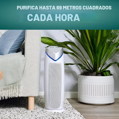 Miniatura 2 de Germ Guardian Purificador de aire con filtro HEPA con desinfectante de luz ultravioleta, elimina los gérmenes, filtra las alergias, el polen