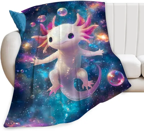 Miniatura 26 de Manta de Polilla Suave y Esponjosa de Vellón Gótico Mariposa Luna Mantas Decorativas Acogedoras y Cálidas de Franela de Felpa Regalos para Niños