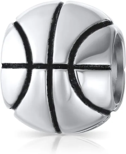Balón de fútbol blanco y negro para mamá, jugador de fútbol, deportes, equipo de softbol, atlético, béisbol, voleibol, bolos, abalorio para mujeres,