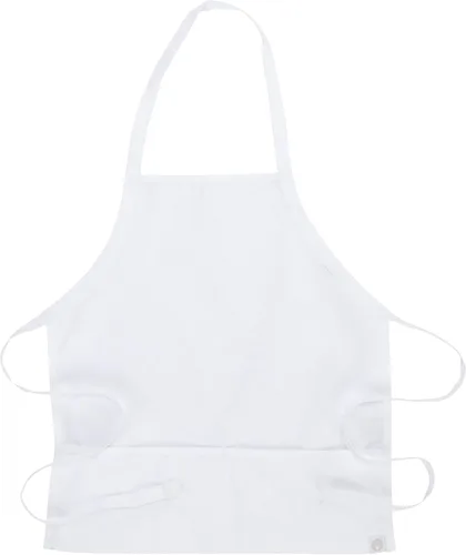 Miniatura 2 de Chef Works Delantal de chef para niños, Blanco