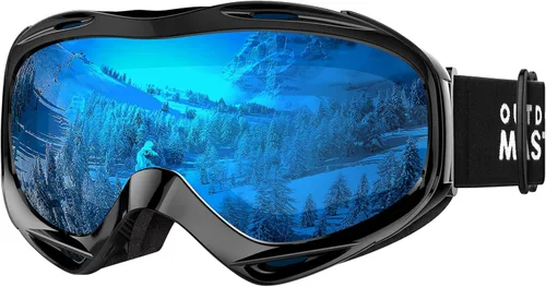 Miniatura 32 de OutdoorMaster OTG Gafas de esquí – Gafas sobre lentes para esquí y snowboard para hombres, mujeres y jóvenes – 100% de protección UV