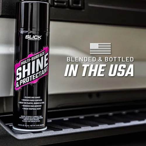 Miniatura 9 de Slick Products - Capa protectora Shine & Protectant para plásticos, vinilo, goma, fibra de vidrio y más
