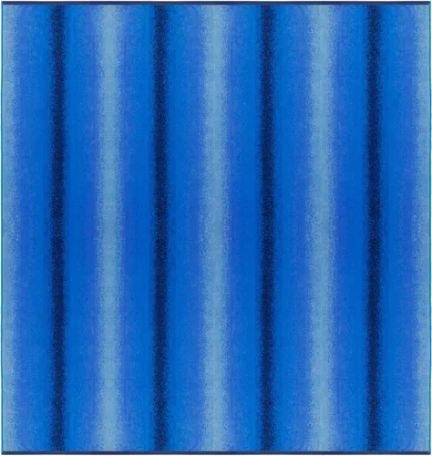 COTTON CRAFT - Toalla de playa extra ancha con rayas ombre para dos, 147.3 x 172.7 cm - Algodón puro - Tela jacquard doble gruesa de felpa súper