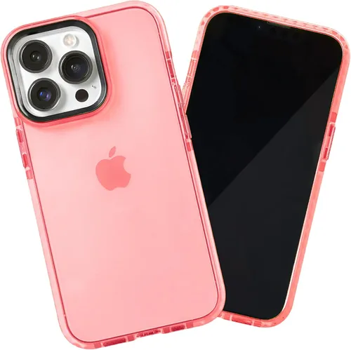 Miniatura 102 de SteepLab Funda de barrera para iPhone 13, protección de 360 grados que absorbe impactos con bisel elevado y colores llamativos (cielo azul brillante)