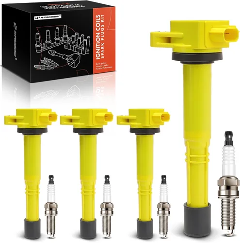 Miniatura 11 de A-Premium Juego de 4 paquetes de bobinas de encendido y bujías de iridio compatibles con Honda CR-V 2010-2014, Civic 2012-2015, Accord 2008-2012