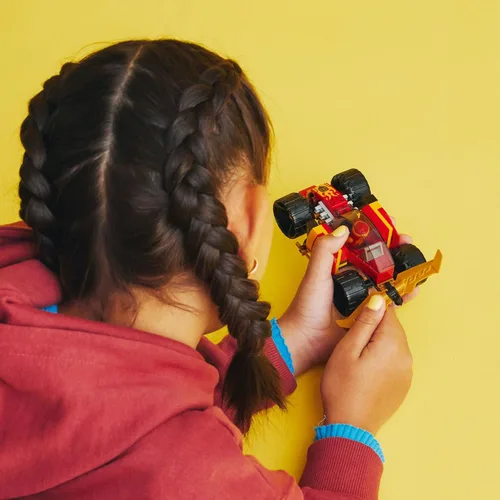 Miniatura 3 de LEGO NINJAGO Kai's Ninja Race Car EVO, juego de juguetes de construcción 2 en 1, los niños pueden construir un vehículo todoterreno o automóvil