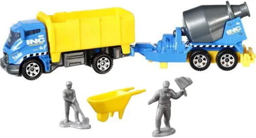 Miniatura 2 de Matchbox Enganche y arrastre - Inclinación y punta ~ MBX Remolque de cemento