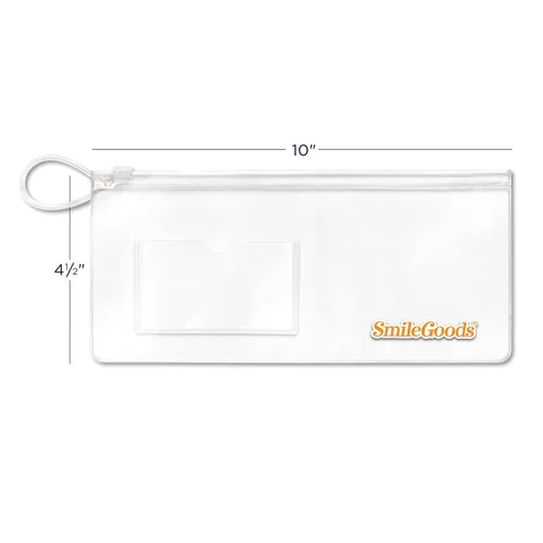 Miniatura 4 de SmileGoods - Bolsa transparente con cremallera de 4.5 x 10 pulgadas, paquete de 72