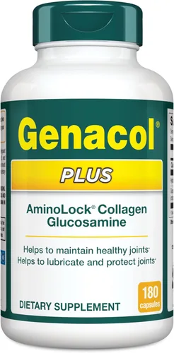 Genacol Plus – Suplemento de Glucosamina y Colágeno para Articulaciones, Lubrica, Protege y Mantiene las Articulaciones Saludables, Alivia el Dolor