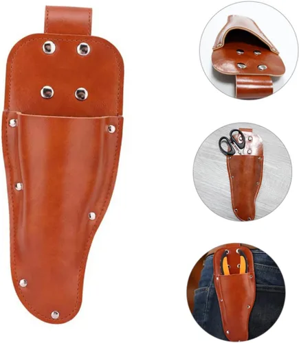 Miniatura 7 de FRCOLOR 3 unids Profesional Barber Scissor Holder Bag para Herramientas de Peluquería Salón Tijera Vaina Peines Cepillos Organizador