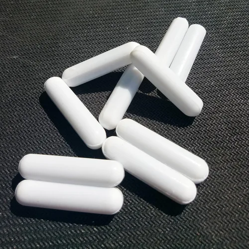 Miniatura 2 de Barra de agitación magnética PTFE Mezclador magnético Barras de agitación (8X35mm, forma de cilindro, 10PCS)