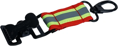 Miniatura 13 de KUNN Correa de guante de bombero, clips de soporte de guante de seguridad para el trabajo con clip de cocodrilo Naranja