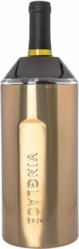 Miniatura 15 de Vinglacé Enfriador de Botella de Vino - Aislador de Champán Portátil - Funda de Enfriador de Vino de Acero Inoxidable - Mantiene el Vino Frío