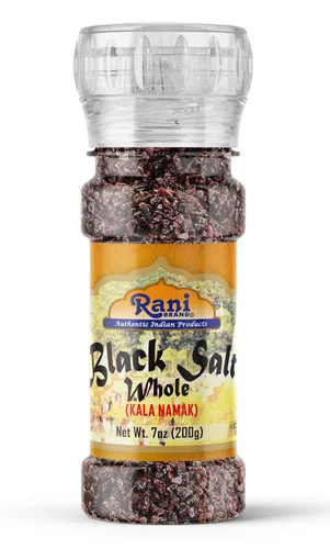 Miniatura 8 de Rani - Sal negra en polvo (Kala Namak) mineral 11.36kg (400oz / 25lbs) Caja a granel ~ Sin refinar, pura y natural Vegano Apto para gluten Sin
