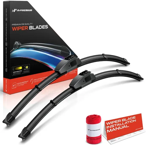 A-Premium Limpiaparabrisas de 24 pulgadas + 19 pulgadas compatible con Honda Accord 1998-2002 y Acura TL 1995-2003, CL 1997-1999/2001-2003,