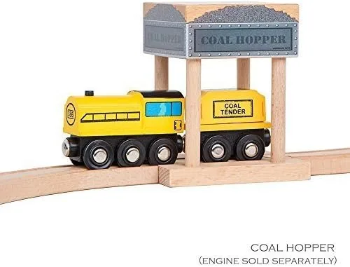 Miniatura 2 de Torre de agua, tolva de carbón, estación de combustible diésel, paquete combinado para ferrocarril de madera compatible con Thomas, Chuggington, Brio