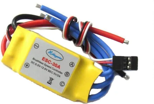 Miniatura 2 de Controlador de velocidad sin escobillas 30A ESC para el multirotor del avión del helicóptero RC