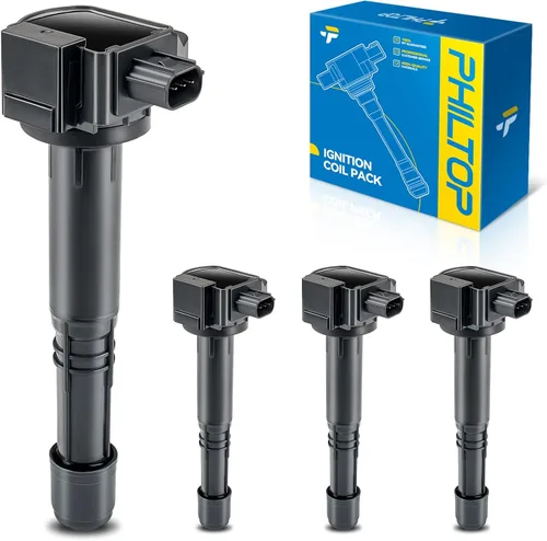 Miniatura 25 de PHILTOP UC12 Paquetes de Bobina de Encendido Compatibles con Chevrolet 1967-1974 Camaro, 1964-1973 Chevelle, Toyota 1991-1992 Pickup 2.4L, 1955-1974