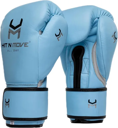 Miniatura 13 de HIT N MOVE Guantes de boxeo All Day Pro Balance con gancho y bucle, guantes de boxeo para hombre, equipo de boxeo, guantes de entrenamiento